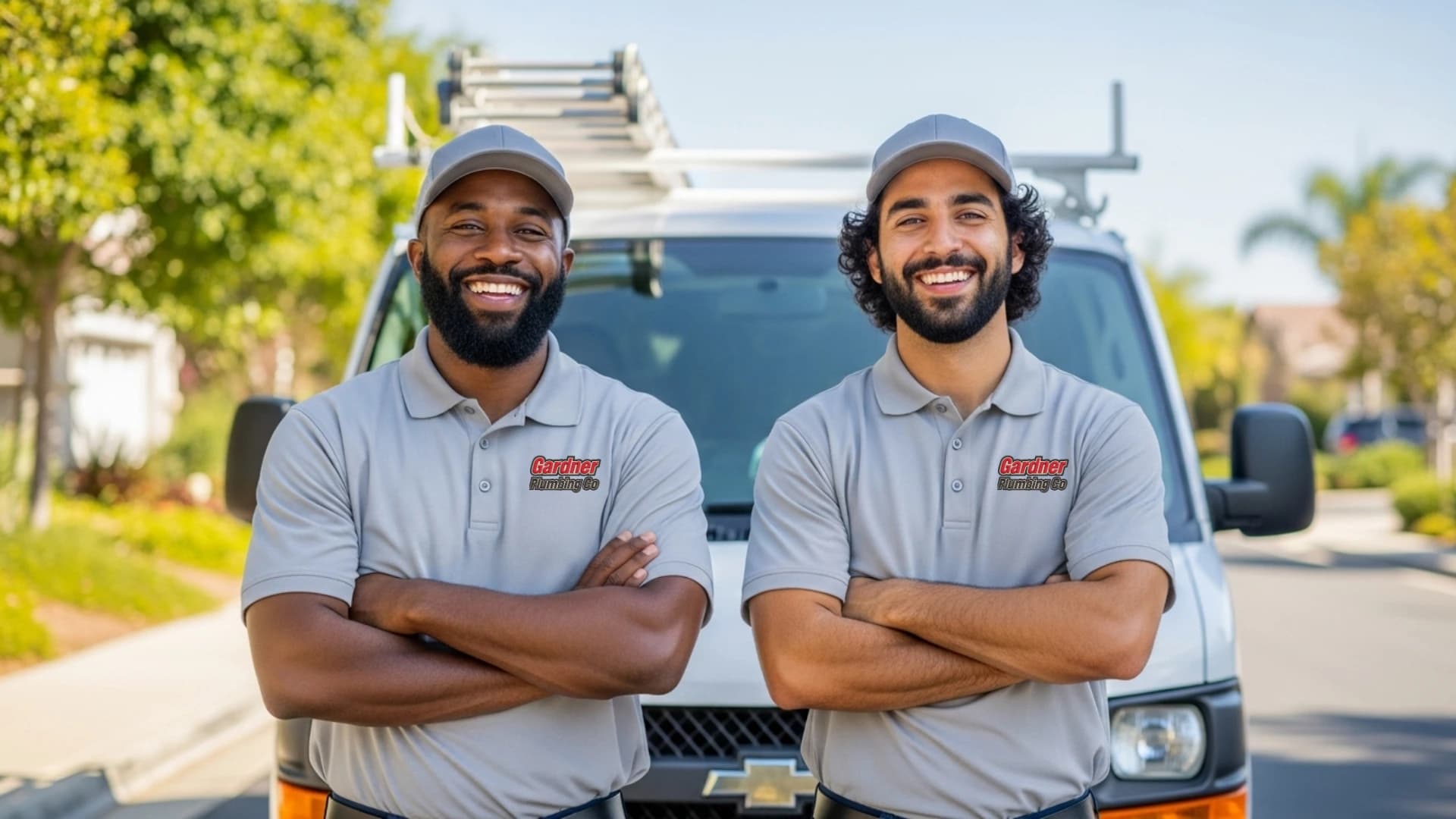 Professional Gardner Plumbing Co. team members ready to serve
