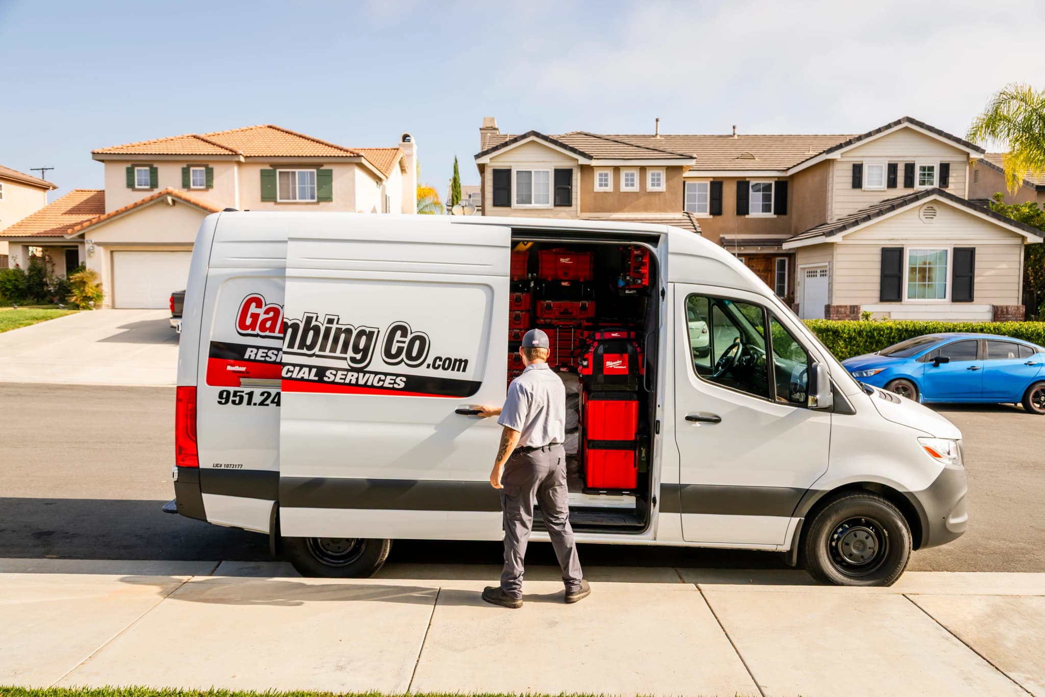 Professional Gardner Plumbing Co. technician ready to help with your plumbing needs