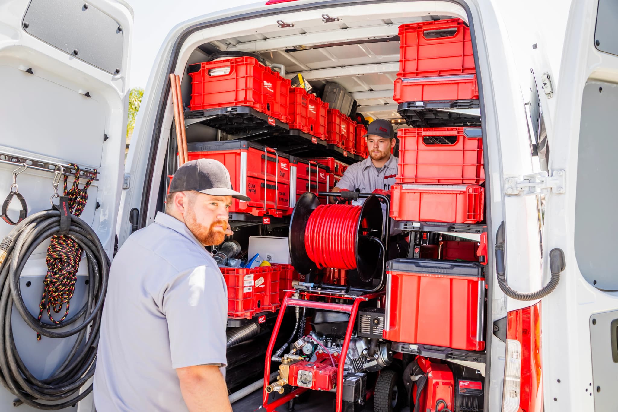 Gardner Techs with Tools