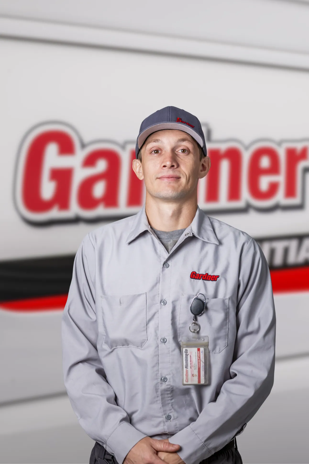 Professional Gardner Plumbing Co. technician