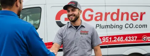 Gardner Plumbing Co. service van